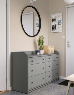 Nursery Dresser Gray Color 