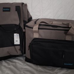 Koolgo Backpack and Square Coolers