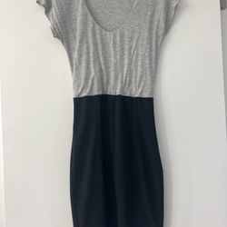 Preowned Elizabeth and James Dress - Black / Grey - XS