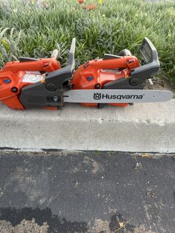 Husqvarna T-435 X-Torq Chainsaws $925  For Both
