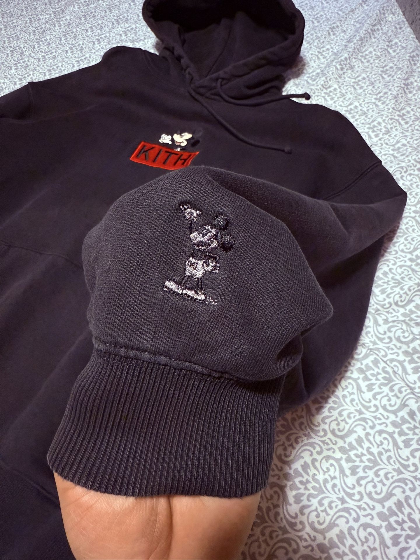Kith For Mickey & Friends Cyber Monday Mickey Classic Logo Hoodie