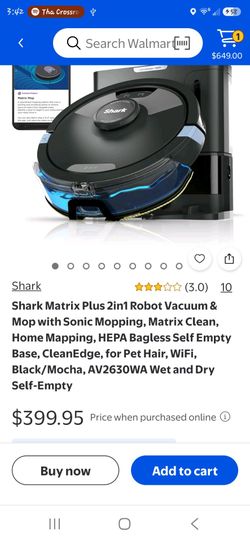 Shark Matrix 2in1 robot