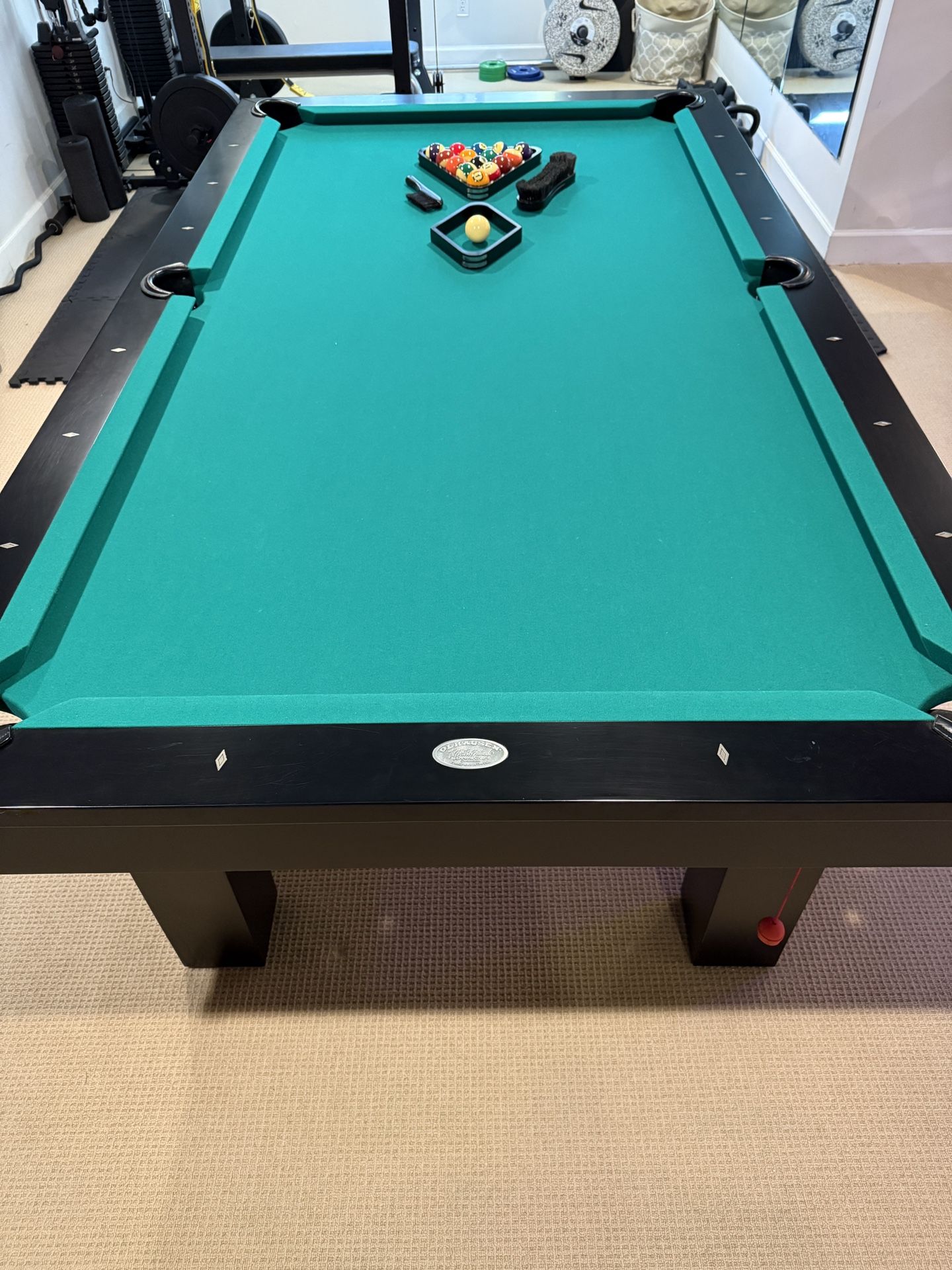 Olhausen 8ft Pool/Ping Pong Table 