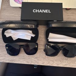 New Designer Copy Sunglasses 2 Pairs With Case 
