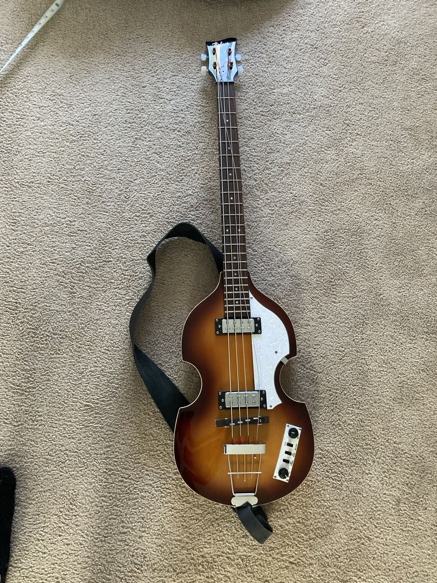 HOFNER B-BASS HI IGNITION SUNBURST VIOLIN ELECTRIC BASS GUITAR