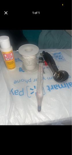 Craft & DIY Tool Bundle – Thermometer, Measuring Spoons, Twine & Mod Podge