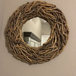 West Elm large Driftwood Mirror