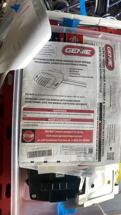 Garage door opener