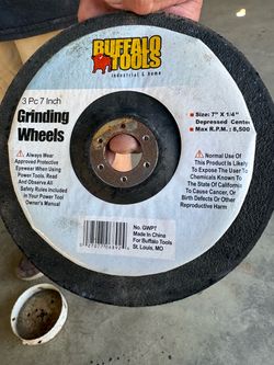 Buffalo Tools 7-Inch Grinding Wheel