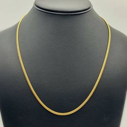 Jewelry 10k solid Yellow Gold brand New Cuban link 20” Chain necklace 10.40 grams 3.00mm
