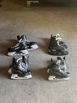 My Family’s Used But Like New Ice Hockey Skates-!-