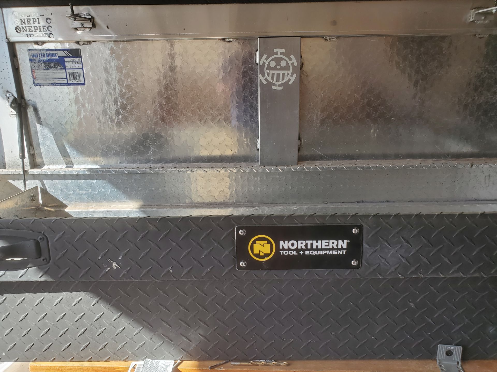Northern Tool Crossover Truck Bed Tool Box Black
