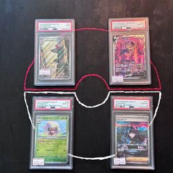 PSA graded pokemon Cards