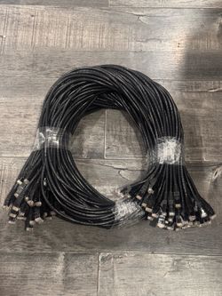 Tripp Lite 5ft Cat6 Gigabit Snagless Molded Patch Cable RJ45  5' 50pk  Cat6 Gigabit Snagless Molded (UTP) Ethernet Cable (RJ45 M/M), Black, 5 ft. (1.5