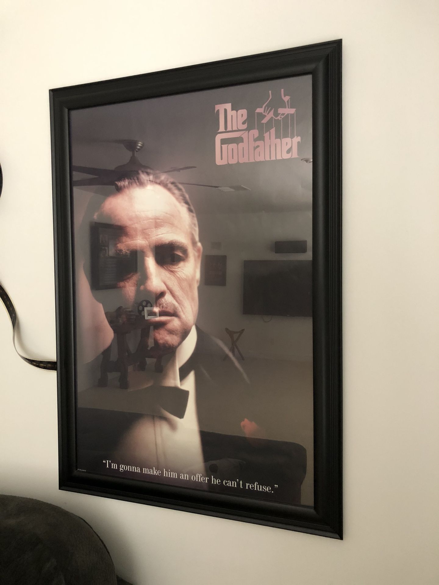 The Godfather Poster And Frame