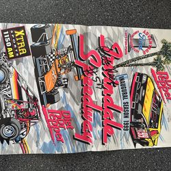 1999 Inaugural Season Irwindale Speedway posters