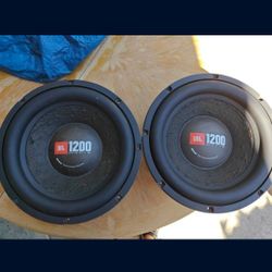 Old School JBL 1600 Watt 12" Subs