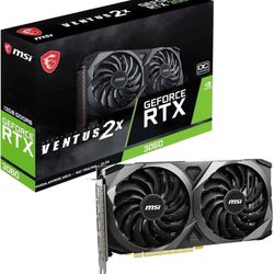 MSI GeForce RTX 3060 VENTUS 2X OC 12GB - Used - Fully Functional