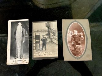 Antique Photos! Little Lord Robert