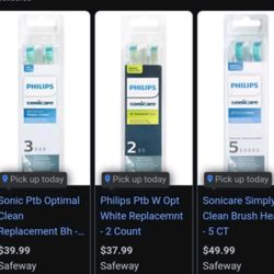 Phillips Sonicare Toothbrush Replacements