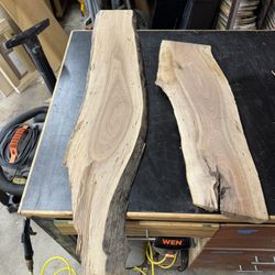 Walnut Live Edge Boards