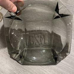 Vintage 1950’s Glass ashtray 
