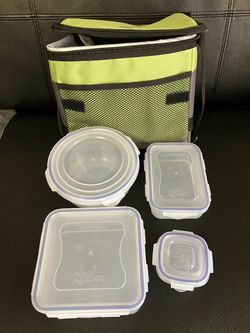 Insulated Lunch Box w/Storage Containers