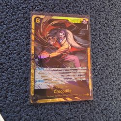 One peice trading card