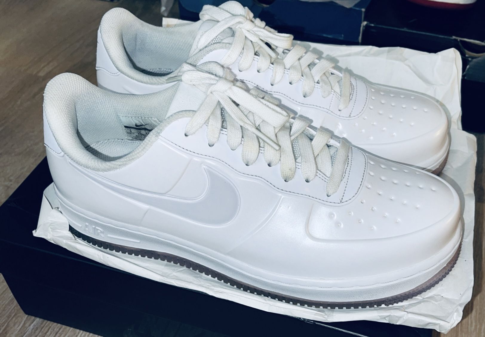 AF1 FOAMPOSITE PRO CUP Triple White