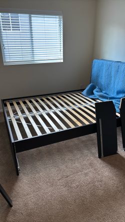 IKEA  Queen size bed with 4 drawers