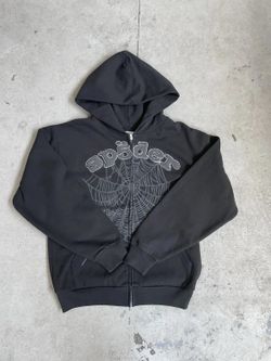 Spider hoodie v2 rhinestone zipup