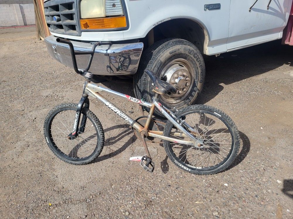 Schwinn Predator BMX bike.