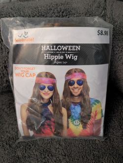 Halloween Hippie Wig