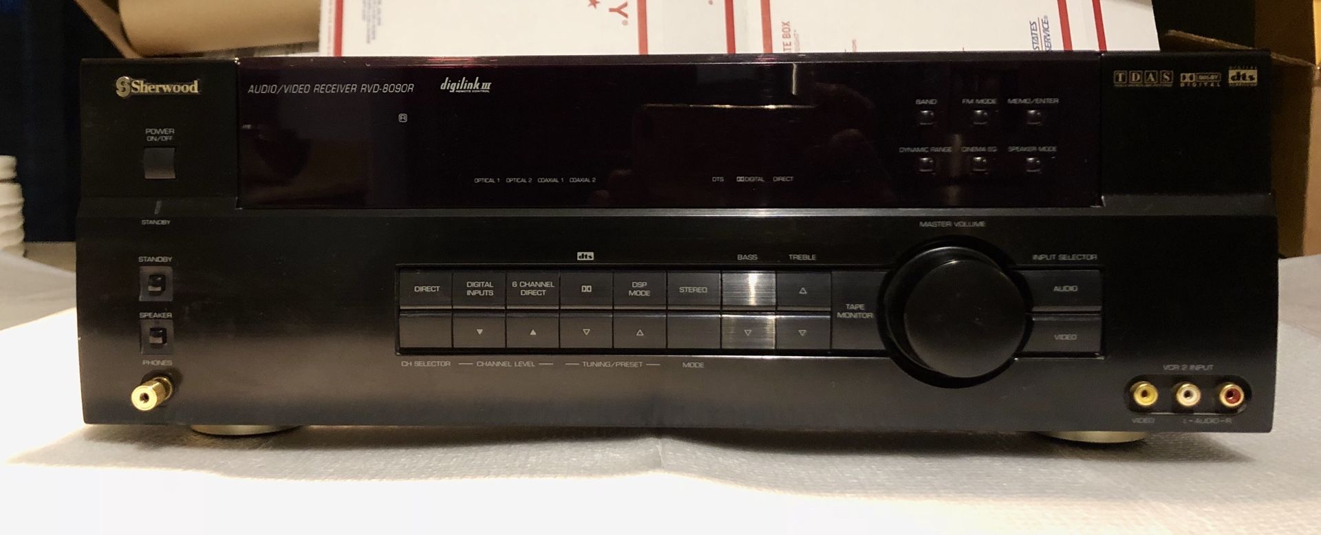 Sherwood RVD-8090R A.V. Receiver