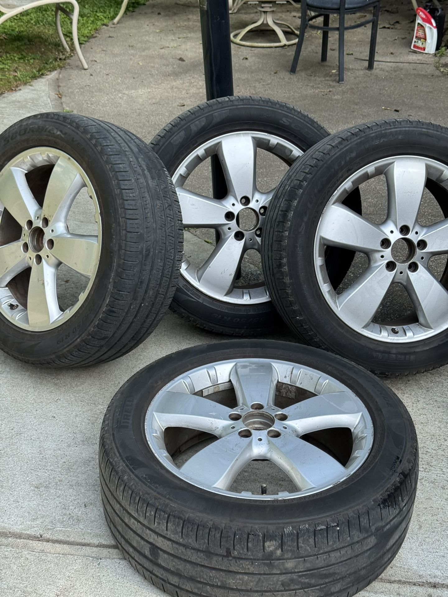 19” Original Mercedes Benz Tires And Rims