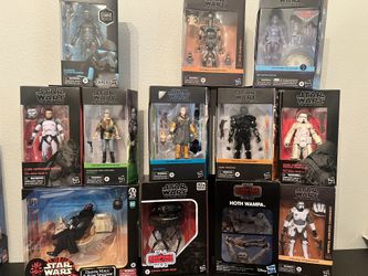 Star Wars Black Series NIB see description for single prices