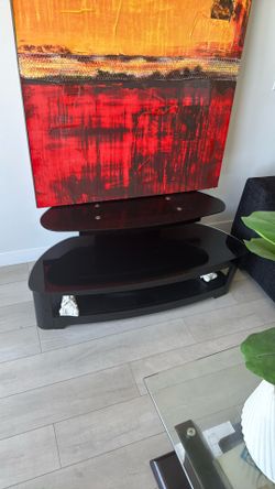 Glass Tv Stand 