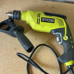 Ryobi VSR Hammer Drill Electric 
