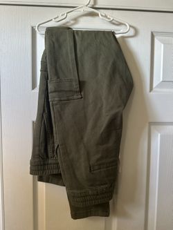 Olive Cargo Pants 