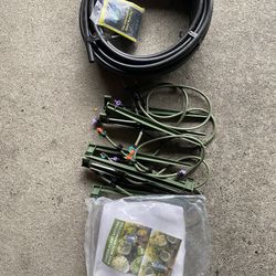 Drip Sprinkler Irrigation System And Plant Nets