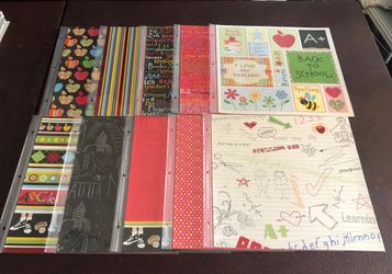 DCWV 12 x 12 Premium Cardstock Stack - Grade School Stack