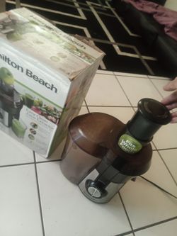Hamilton Beach Used Juicer