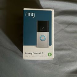 Ring Battery Doorbell Pro