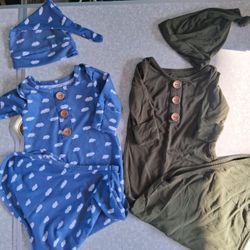 Baby Pijamas/ Like New 0-3