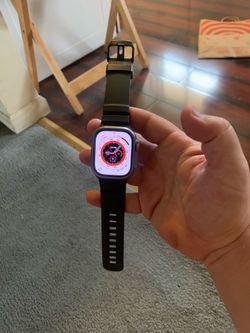 Apple Watch Ultra with Nomad band