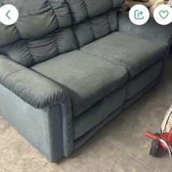 (Like New) Gray Blue Recliner Lazy Boy