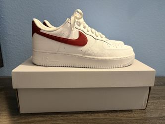 Nike Air Force 1 Low White Team Red