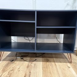 FREE : Blue Media Stand/Storage Cabinet