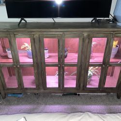 Credenza/ Tv Stand/ Wooden Greenhouse