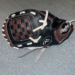 Rawlings 9 Inch Tee-ball Baseball Glove, PL90MB, RH catch  /  LH  throw